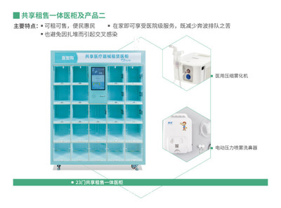 共享醫療器械便民醫柜 開啟醫療設備租賃新篇章，讓健康觸手可及